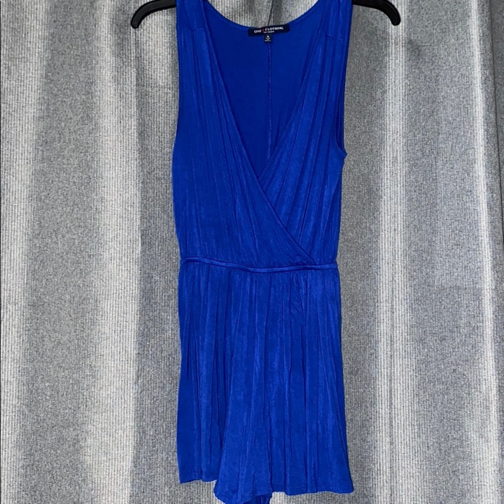 Royal Blue Romper